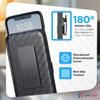 Designed for iPhone Xs Max Case with Belt Clip Holster - Kickstand Cover Phone Case - Black view 3