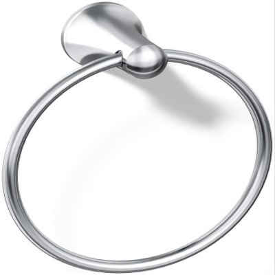 Kohler K-21955-CP Kohler K-21955 Tempered 6-7/8" Wall Mounted Towel Ring