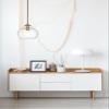 Living District Destry 1-Light Metal Pendant in Black & Clear Finish view 2