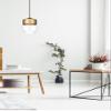 Living District Ashwell 1 Light Chrome Pendant With Clear Glass view 2