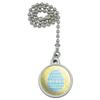 GRAPHICS & MORE Cute Blue Easter Egg with Daisies Ceiling Fan and Light Pull Chain view 1