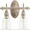 Quorum 5257-2-70 Transitional Two Light Vanity in White Finish, view 1