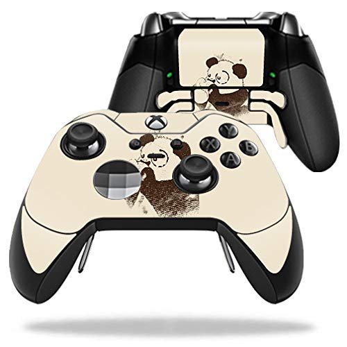 MightySkins Skin Compatible with Microsoft Xbox One Elite Controller - No More Eye Circles | Protective, Durable, and Unique Vinyl wrap Cover | Easy to Apply, Remove | Made in The USA