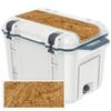 MightySkins (Cooler Not Included) Skin Compatible with OtterBox Venture 45 qt Cooler Lid - Cork | Protective, Durable, and Unique Vinyl Decal wrap Cover | Easy to Apply | Made in The USA view 1