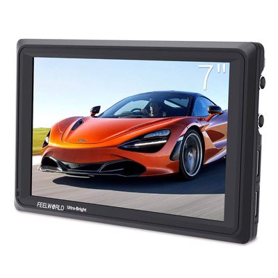 FEELWORLD FW279S 7 Inch Ultra Bright 2200nit Daylight Viewable Full HD 1920x1200 IPS Panel DSLR On Camera Field Monitor 3G SDI 4K HDMI Input/Output Video Assist Peaking Focus