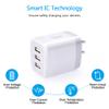 Fast Charging Block, USB Plug Wall Charging Adapters 3.1A Multiple Wall Charger Box Cube Brick for Samsung Galaxy S25 S24 S23 Ultra A17 A16 A15 A14 5G iPhone 17 Pro Max Air 16 15 14 13 12 Pro Max Moto view 2