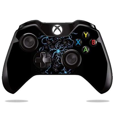 MightySkins Skin Compatible with Microsoft Xbox One or S Controller - Neuron Galaxy | Protective, Durable, and Unique Vinyl wrap Cover | Easy to Apply, Remove, and Change Styles | Made in The USA