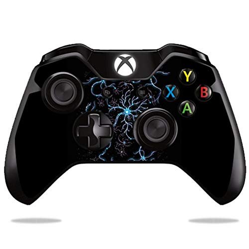 MightySkins Skin Compatible with Microsoft Xbox One or S Controller - Neuron Galaxy | Protective, Durable, and Unique Vinyl wrap Cover | Easy to Apply, Remove, and Change Styles | Made in The USA