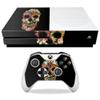 MightySkins Skin Compatible with Microsoft Xbox One S - Floral Skull | Protective, Durable, and Unique Vinyl Decal wrap Cover | Easy to Apply, Remove, and Change Styles | Made in The USA view 1