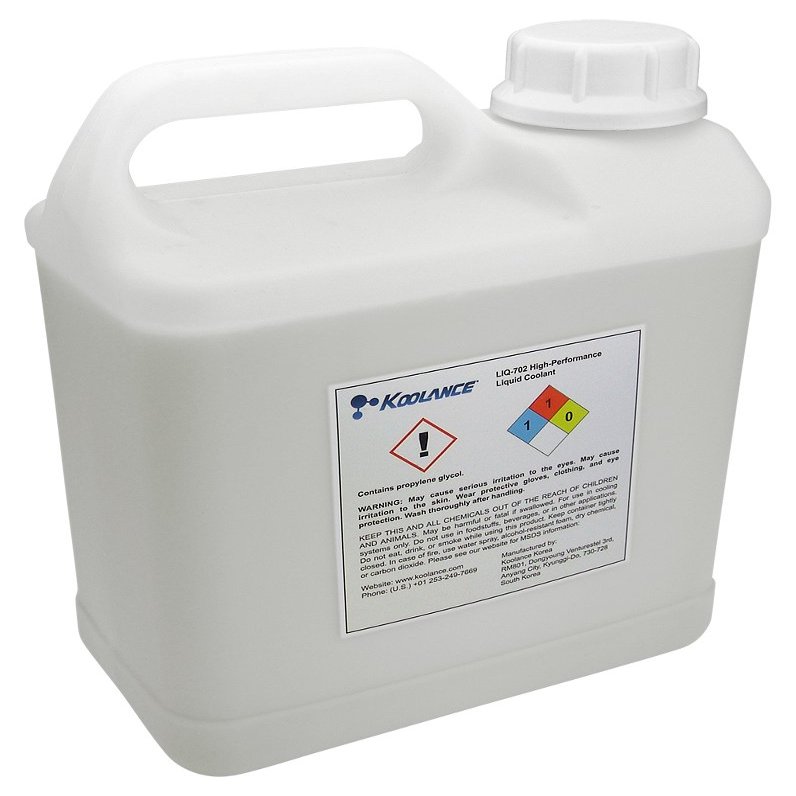 Koolance LIQ-702CL-05L 702 Liquid Coolant, High-Performance, Colorless, 5000ml (169 fl oz)