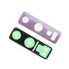 ePartSolution_Lot of 3 Main Back Rear Camera Glass Lens Cover + Adhesive Replacement Part for Samsung Galaxy Note 9 SM-N960 (Purple) view 1