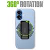 Cellet Universal Heavy Duty 360 Swivel Belt Clip Holder with Strong 3M Adhesive Sticker for Phone Cases, Walkie Talkies, Two Way Radios, Remotes, Portable Monitors Black view 4