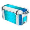MightySkins (Cooler Not Included) Skin Compatible with OtterBox Venture 65 qt Cooler - Blue Vintage | Protective, Durable, and Unique Vinyl Decal wrap Cover | Easy to Apply | Made in The USA view 1