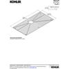 KOHLER Stainless Steel Sink Rack, 32-3/4-Inch x 16-Inch for K-5283 Strive Kitchen Sink, Stainless Steel view 2
