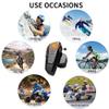 Dgakcvb Motorcycle Helmet Bluetooth Headset, BT-S2 1000m Helmet Bluetooth Intercom Up to 2-3 Riders Universal Communication System Headphones for Ski/ATV/Dirt Bike/Racing/Climbing(Dual) view 3