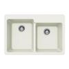 Houzer 33" Granite Composite Topmount 60/40 Double Bowl Kitchen Sink view 1