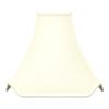 Royal Designs Pagoda Basic Lamp Shade, Eggshell, 6 x 16 x 13.25 view 2