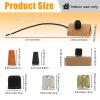  200 Watt Dimmer Switch Replaces for Westek 6077b, - Manual Dimmer Replacement Switch with Knob for Lamp Incandescent/LED/Halogen 120V 200W by Ketofa view 2