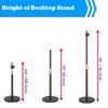 C920s Webcam Tripod Stand Compatible with Logitech C920s C930e C922 C615 C925e Brio StreamCam Webcams - 18'' Height view 4