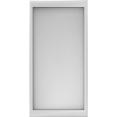 Ekena Millwork ROSC035X070REDUF 3 1/2" W x 7" H x 5/8" P Large Reading Square Rosette, White