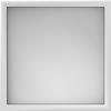 3" W x 3" H x 3/8" P Small Reading Square Rosette view 1