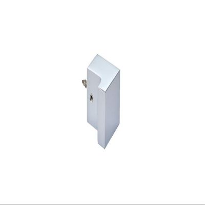 CRL SDKSQ1BN Brushed Nickel Square Wall Mount Robe Hook