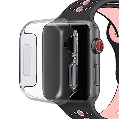 Globe Mart Apple Watch Series 4 [2-Pack] Clear Screen Protective Case 44mm