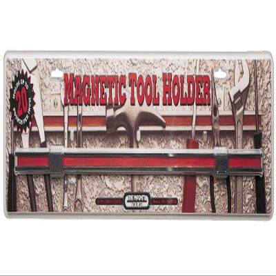 Master Magnetics 7662 0 Magnetic Tool Holder, Nickel Plated/Red, 24", Nickel Plated/red