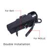 Weltool FH5 Flashlight Holster, Cordura Fabric with UTX-DURAFLEX Buckle, Molle System view 2