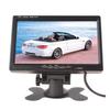 WEPECULIOR 7 Inch Car Rearview Desktop Monitor, Car Digital Parking Rearview Monitor 2 Video Inputs for Reversing Camera/VCD/DVD view 3