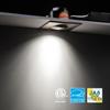 TORCHSTAR 6-Pack 3 Inch LED Gimbal Recessed Light 5000K Square view 2