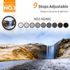 K&F CONCEPT 72mm Variable ND2-ND400 ND Lens Filter (1-9 Stops) for Camera Lens, Adjustable Neutral Density Filter with Microfiber Cleaning Cloth (B-Series) view 2