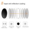 K&F CONCEPT 72mm Variable ND2-ND400 ND Lens Filter (1-9 Stops) for Camera Lens, Adjustable Neutral Density Filter with Microfiber Cleaning Cloth (B-Series) view 3