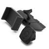 Ringke 2 in 1 CD Slot Car Phone Holder Mount One Touch Premium Adjustable Phone Grip Strong Magnet Clip Cradle for Universal Smartphone - Black view 1