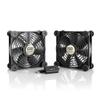 AC Infinity MULTIFAN S7, Quiet Dual 120mm USB Fan, UL-Certified for Receiver DVR PlayStation Xbox Computer Cabinet Cooling view 1