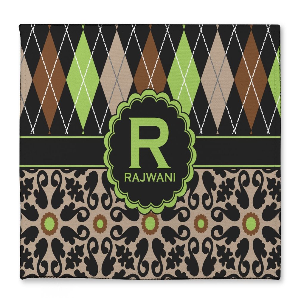 Personalized Argyle & Moroccan Mosaic Microfiber Screen Cleaner