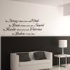 Be Strong Be Brave Be Humble Wall Decal-Vinyl Inspirational Art view 2