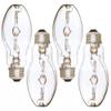 Ciata High Pressure Sodium Lights, High-Intensity Discharge Lamps, 100 Watts, 65 CRI, 4000K, 9500 Lumens, E26 Base, ED17 Shape, Metal Halide Lamps for Commercial and Retail Applications - 4 Pack view 1