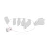 DigitaLinx DL-AP White Molded ABS Security Clamp with Rubber Spacer for Adapters to DL-AR System view 3