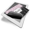 Personalized Paris Bonjour and Eiffel Tower Microfiber Screen Cleaner view 3