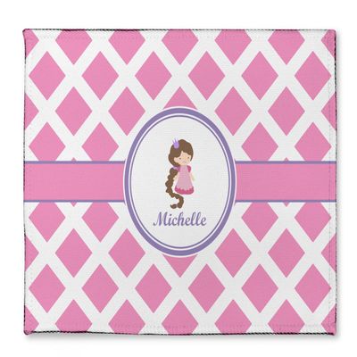 Personalized Diamond Print w/Princess Microfiber Screen Cleaner
