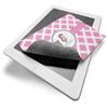 Personalized Diamond Print w/Princess Microfiber Screen Cleaner view 3