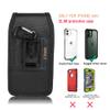 Rugged Nylon Pouch Holster for iPhone 16/15 Pro/14, Vertical Holster Belt Clip Holder Case for iPhone 13 13 Pro 16 12 Pro 16 XR Galaxy S23 S22 S24 view 2