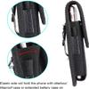 Rugged Nylon Pouch Holster for iPhone 16/15 Pro/14, Vertical Holster Belt Clip Holder Case for iPhone 13 13 Pro 16 12 Pro 16 XR Galaxy S23 S22 S24 view 4