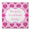 YouCustomizeIt Personalized Love You Mom Microfiber Screen Cleaner view 1
