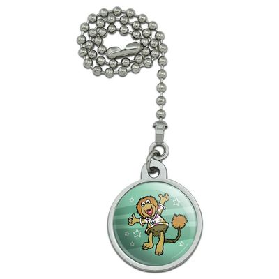 GRAPHICS & MORE Wembley Leaping with Joy Fraggle Rock Ceiling Fan and Light Pull Chain