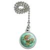 GRAPHICS & MORE Wembley Leaping with Joy Fraggle Rock Ceiling Fan and Light Pull Chain view 1