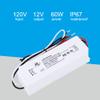 UL Recognized 12V Dimmable LED Driver 60 Watts Electric Low Voltage Transformer Triac Dimming LED Power Supply 110V to 12 Volt DC 5Amps 60W Small LED Driver Waterproof IP67 view 3