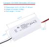 UL Recognized 12V Dimmable LED Driver 60 Watts Electric Low Voltage Transformer Triac Dimming LED Power Supply 110V to 12 Volt DC 5Amps 60W Small LED Driver Waterproof IP67 view 4