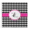 YouCustomizeIt Personalized Houndstooth w/Pink Accent Microfiber Screen Cleaner view 1
